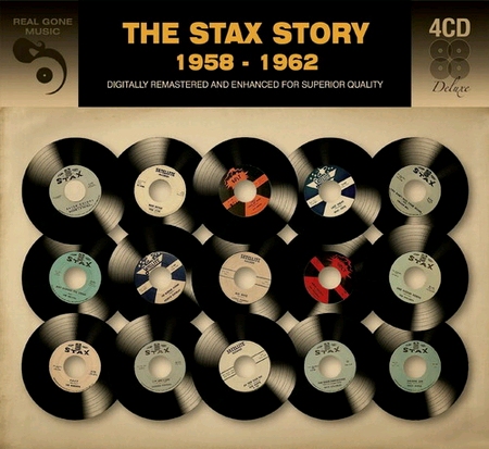 STAX STORY - 1958 - 1962 - 4CD BOX - Kliknutím na obrázek zavřete